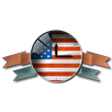 USA Flag. American Clock. APK
