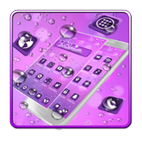 Purple Water Drops