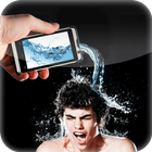 Drink or pour water simulator icon