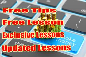 Make Money - Free Lesson poster