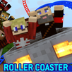 Roller coaster for Minecraft PE Map APK