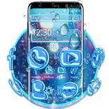 Water Drop Blue Theme