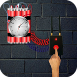 Time Bomb Crack Screen - Bombs explosions Prank