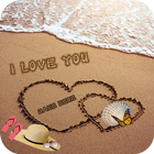 Name Art on Sand icon