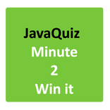 Java Quiz Minute to win it