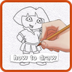 How To Draw - Dora Explorer APK