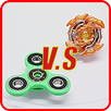Fidget Spinner Beyblade Battle APK