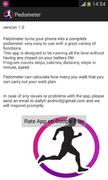 Pedometer اسکرین شاٹ 3