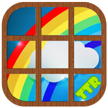 Rainbow Sliding Puzzle
