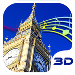 London Big Ben Clock 3D Theme