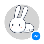 Thỏ bảy màu cho Messenger