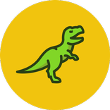 Jumping T-rex