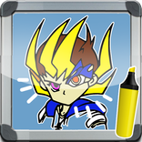 Coloring book for yugioh