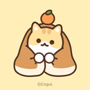 카카오톡 테마 - 치즈 냥이 귤 APK