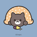 카카오톡 테마 - 턱시도 냥이 고구마 APK