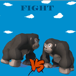 Gorilla fight