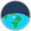 Flat Earth ícone