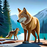 wolf leven wilde dieren spel 3