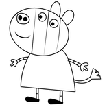 How to Draw Pepo Piglet Family