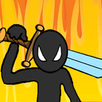 Stick man  : Blue crystal war APK