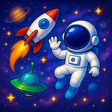 AstroDash: UFO Space Rescue APK