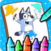 Bluey & Bingo - Coloring Book APK