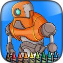 APK Disegni da colorare di robot