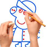 Peppa Pig nasıl çizilir