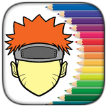 Coloriage Facile - Coloriages Anime