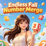 Endless Fall Number Merge