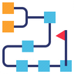 آیکون‌ Custom Flowchart Templates