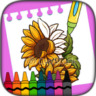 Flowers Coloring Pages icon