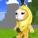لعبة Banana Cat Mod لماين كراف APK