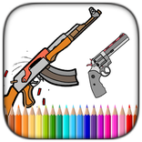 Libri da colorare di armi