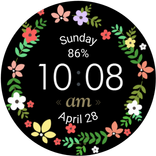 Flower Watch Face