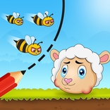 Rescue Sheep : Draw To Save