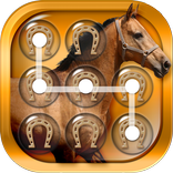 Patron de Bloqueo de Pantalla de Caballos