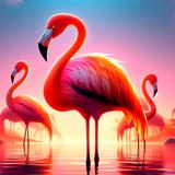 Fonds d'écran Flamant rose APK