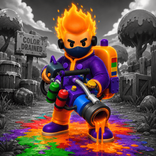 Dye Eater: Vacuum the colors