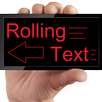 Rolling Text APK