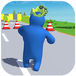 blue friends Runner