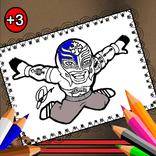 WWE Superstars Coloring