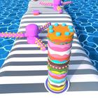 Cake Games 2023: Cake Stack 3D ícone
