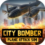 ”City Bomber Plane Attack Sim 2