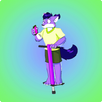 Wolf On Pogo Stick Adventure APK