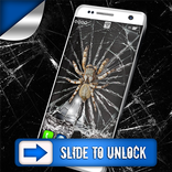 Gebroken Glas Vergrendelscherm