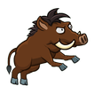 Run, boar, run! आइकन