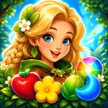 Mystic Bloom: Match 3 Puzzle
