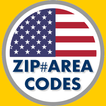 USA Zip/Area Code icon