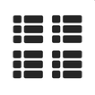 Task Boxes: Eisenhower Matrix Zeichen